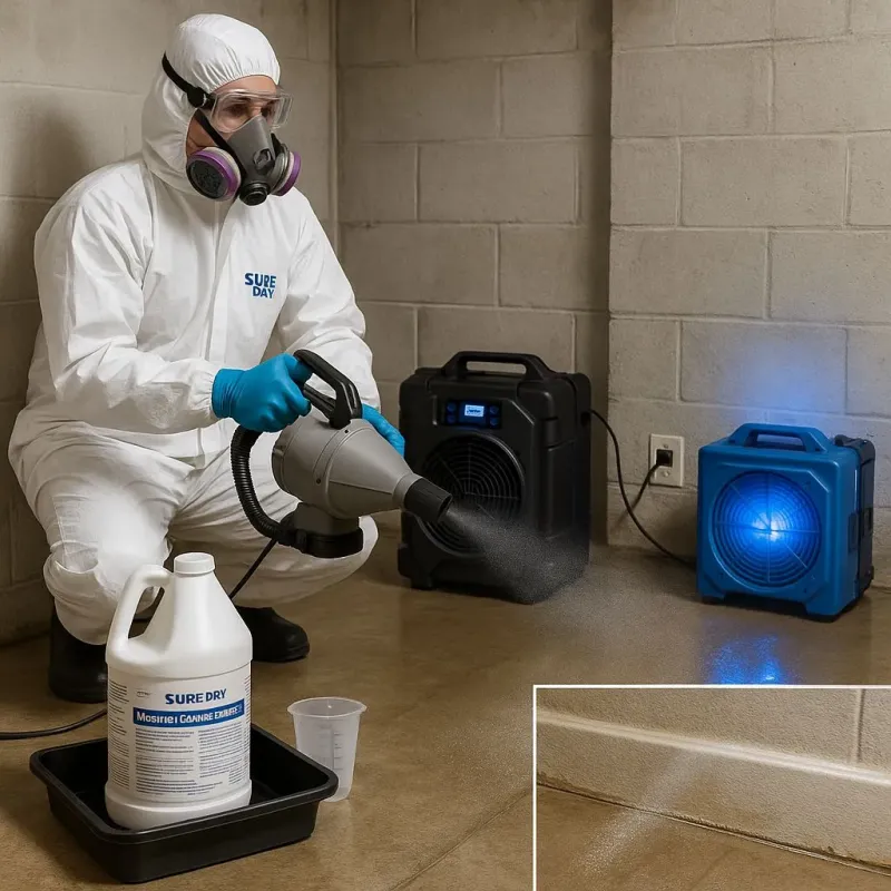 Sanitization and Odor Removal process in Woodland, WA