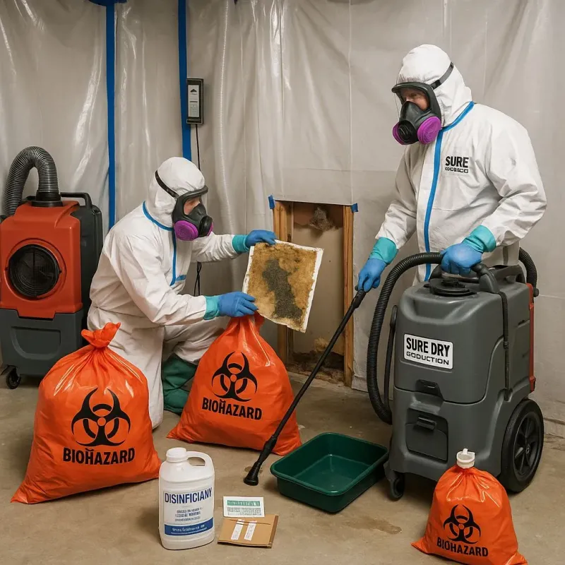 Contaminated Water Handling Protocols process in Woodland, WA