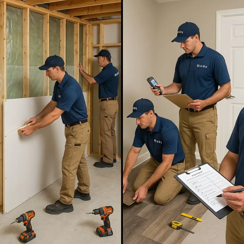 Repairs and Reconstruction process in Woodland, WA